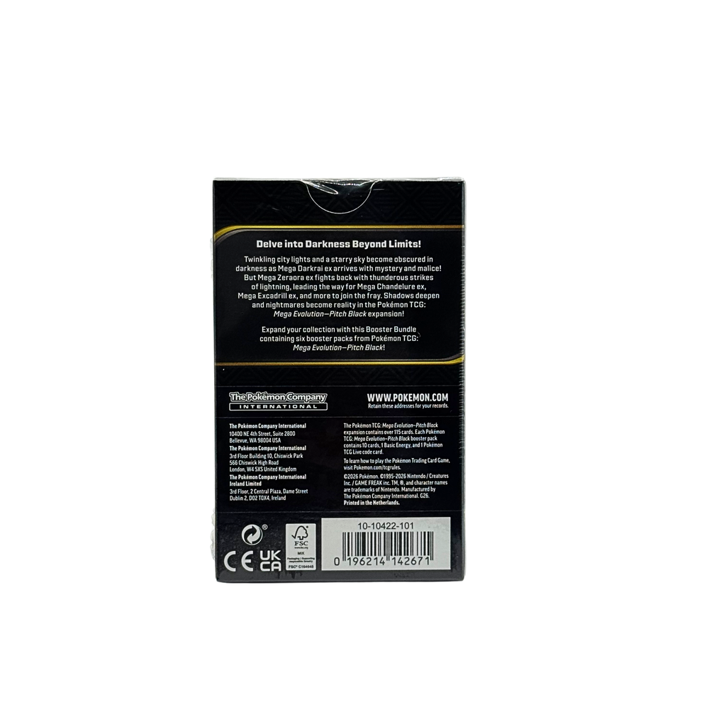 Pokémon TCG: ME05 Pitch Black - Booster Bundle