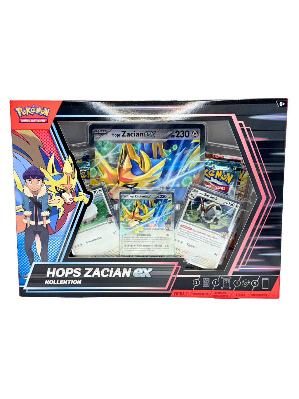 Pokémon Kollektion Hops Zacian-ex