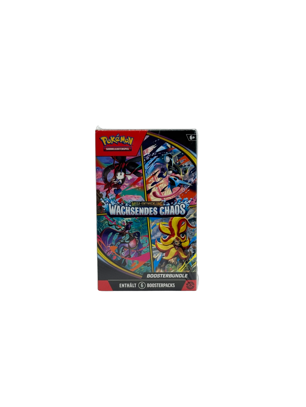 Pokémon-Sammelkartenspiel: Boosterbundle Mega-Entwicklung – Wachsendes Chaos