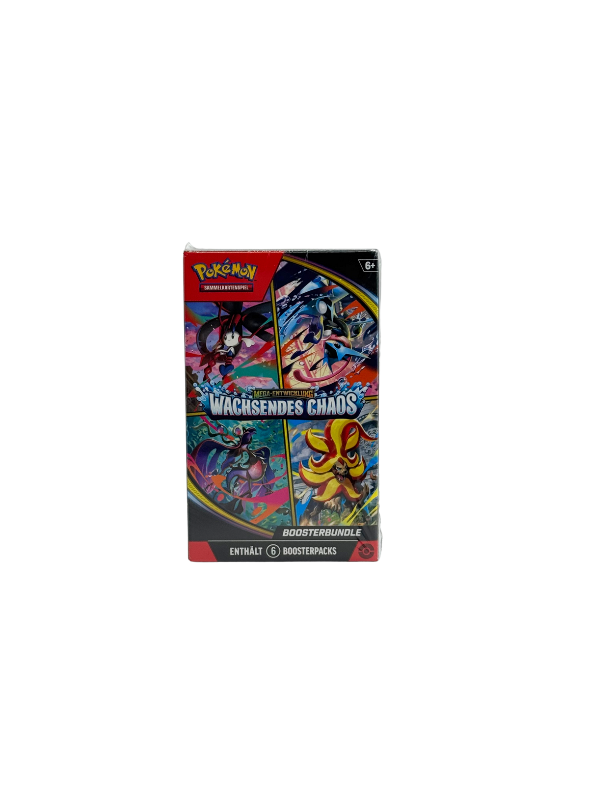 Pokémon-Sammelkartenspiel: Boosterbundle Mega-Entwicklung – Wachsendes Chaos