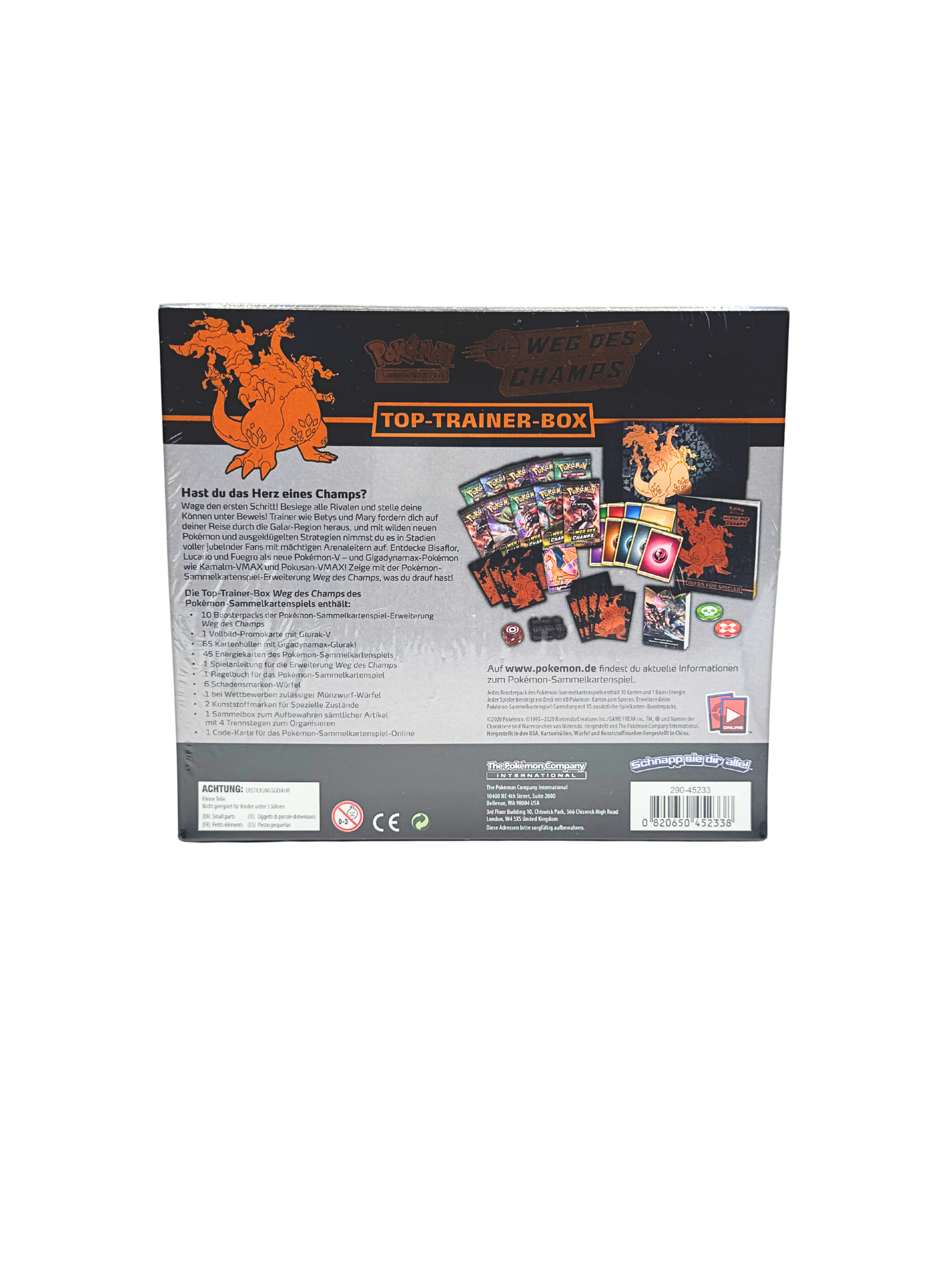 Pokémon Weg des Champs Top Trainer Box