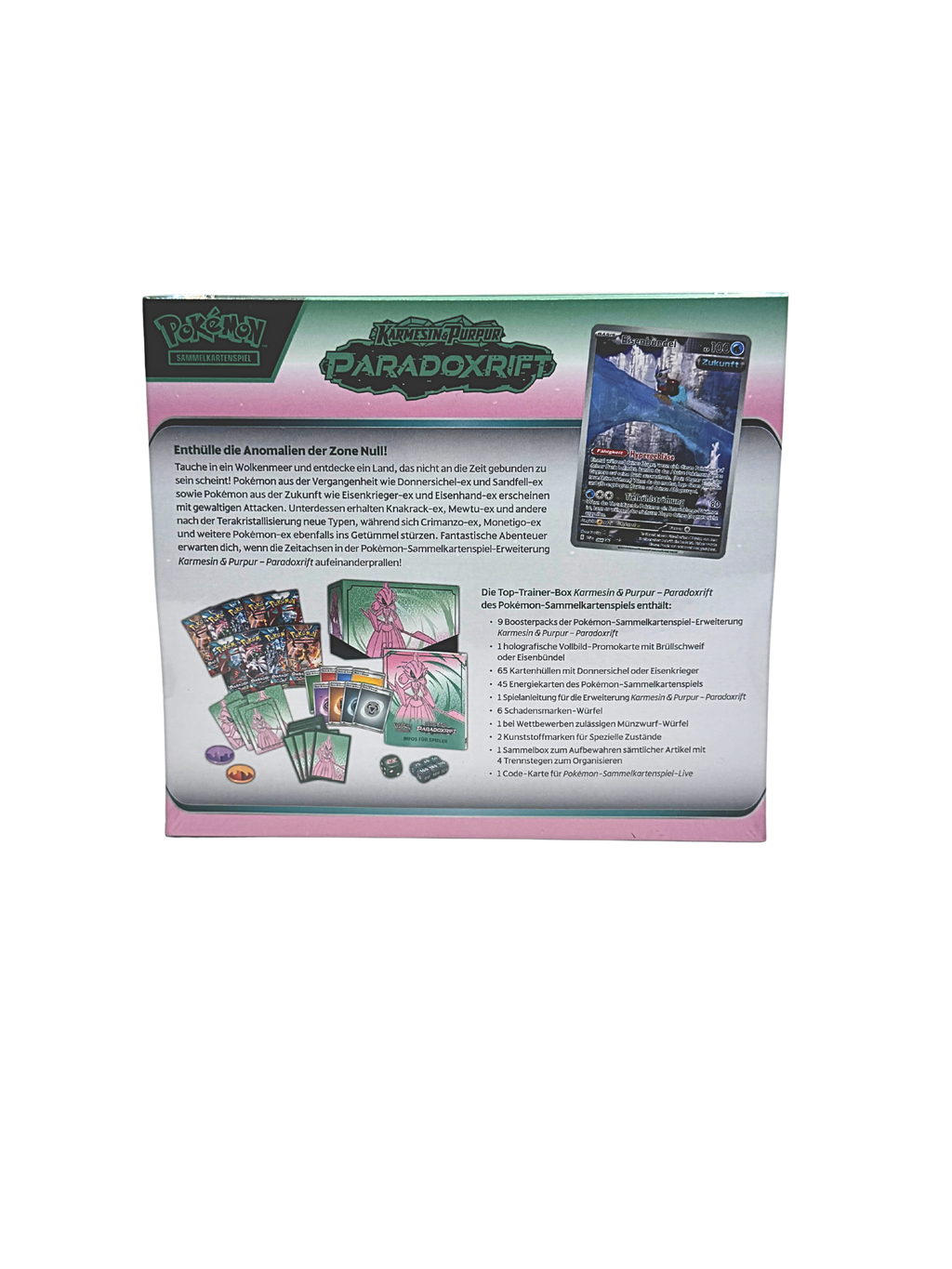 Pokémon Karmesin&Purpur Paradoxrift Top Trainer Box