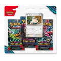 Pokémon 3er-Pack-Blister Karmesin & Purpur - Maskerade im Zwielicht: Relaxo